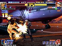 une photo d'Ã©cran de The King of Fighters 99 - Millenium Battle sur SNK Neo Geo